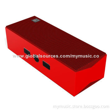Wireless Bluetooth Speaker with Microphone and NFC Function, Sized 165 x 55 x 62mm